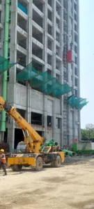 Passenger Hoist Urbana Site Pic